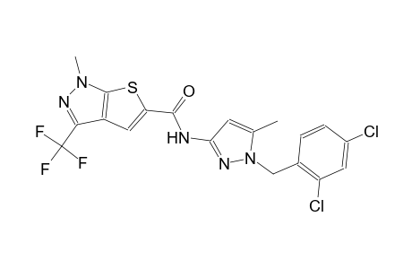 1H-thieno[2,3-c]pyrazole-5-carboxamide, N-[1-[(2,4-dichlorophenyl)methyl]-5-methyl-1H-pyrazol-3-yl]-1-methyl-3-(trifluoromethyl)-