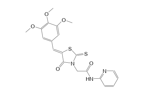3-thiazolidineacetamide, 4-oxo-N-(2-pyridinyl)-2-thioxo-5-[(3,4,5-trimethoxyphenyl)methylene]-, (5Z)-