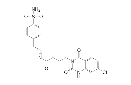 N-{2-[4-(aminosulfonyl)phenyl]ethyl}-4-(7-chloro-2,4-dioxo-1,4-dihydro-3(2H)-quinazolinyl)butanamide