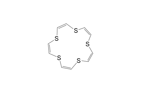 (Z,Z,Z,Z,Z)-1,4,7,10,13-Pentathiacyclopentadeca-2,5,8,11,14-pentaene