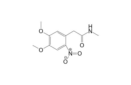 2-(4,5-dimethoxy-2-nitrophenyl)-N-methylacetamide