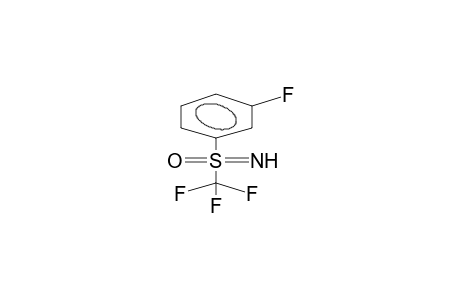 S-TRIFLUOROMETHYL-S-META-FLUOROPHENYLSULPHOXIMIDE