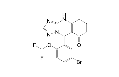 9-[5-bromo-2-(difluoromethoxy)phenyl]-5,6,7,9-tetrahydro[1,2,4]triazolo[5,1-b]quinazolin-8(4H)-one