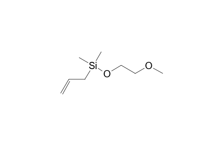 Silane, (2-methoxyethoxy)dimethyl-2-propenyl-