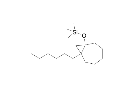 7-Hexyl-1-(trimethylsilyloxy)bicyclo[5.1.0]octane