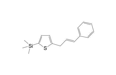 2-Trimethylsilyl-5-[(2E)-3-phenyl-2-propen-1-yl]-thiophene