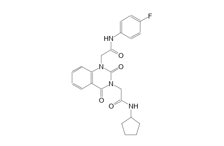 3-(3-cyclopentyl-2-oxopropyl)-1-[3-(4-fluorophenyl)-2-oxopropyl]-1,2,3,4-tetrahydroquinazoline-2,4-dione