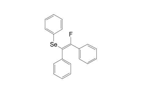 (E)-1-FLUORO-1,2-DIPHENYL-2-(PHENYLSELENO)-ETHYLENE