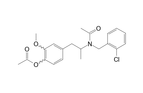Clobenzorex-M (HO-methoxy-) 2AC