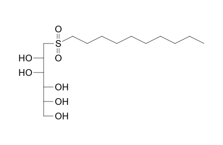 1-(Decylsulfonyl)-1-deoxy-d-mannitol