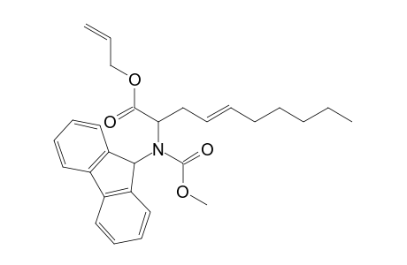 Prop-2-enyl (2S,E)-2-{N-[(fluoren-9'-yl)methoxycarbonyl]amino}dec-4-enoate