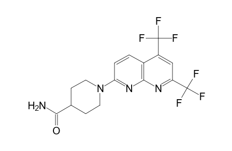1-[5,7-BIS(TRIFLUOROMETHYL)-1,8-NAPHTHYRIDIN-2-YL]ISONIPECOTAMIDE