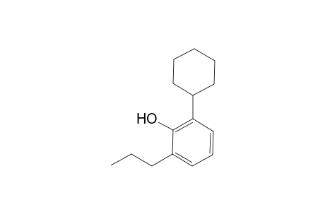 p-(2-Hydroxy-3-propylphenyl)cyclohexane