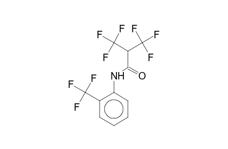 3,3,3-Trifluoro-2-(trifluoromethyl)-N-[2-(trifluoromethyl)phenyl]propionamide