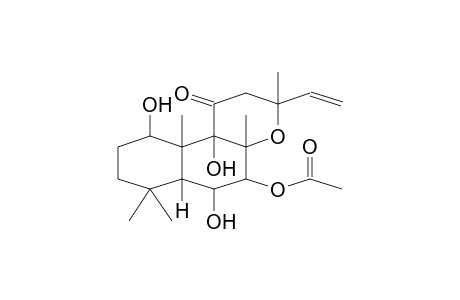 1H-NAPHTO[2,1-b]PYRAN-1-ONE, 5-(ACETYLOXY)-3-ETHENYLDODECAHYDRO-6,10,10b-TRIHYDROXY-3,4a,7,7,10a-PENTAMETHYL-