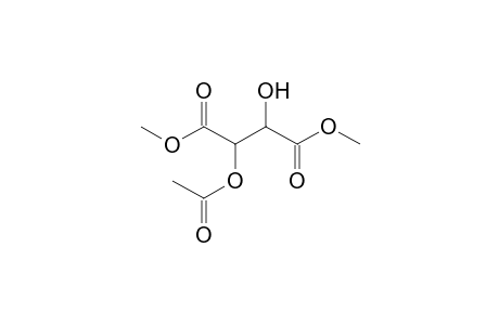 Butanedioic acid, 2-(acetyloxy)-3-hydroxy-, dimethyl ester, [R-(R*,R*)]-
