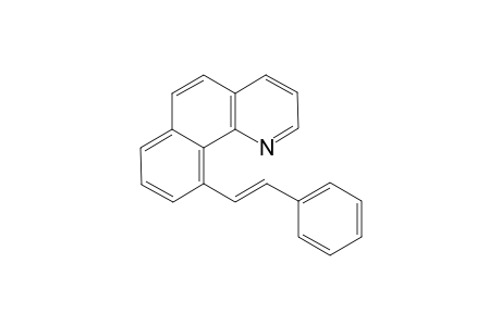 (E)-10-styrylbenzo[h]quinoline