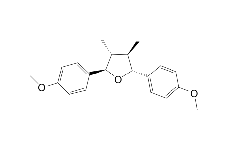 (2R,3R,4R,5R)-2,5-bis(4-methoxyphenyl)-3,4-dimethyltetrahydrofuran