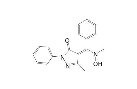2,4-Dihydro-4-[(N-hydroxy-N-methylamino)(phenyl)methylene]-5-methyl-2-phenyl-3H-pyrazol-3-one