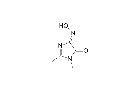 1H-Imidazole-4,5-dione, 1,2-dimethyl-, 4-oxime