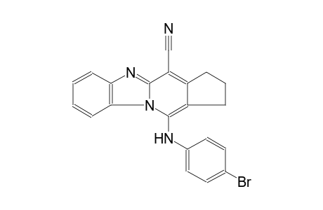 11-(4-bromoanilino)-2,3-dihydro-1H-cyclopenta[4,5]pyrido[1,2-a]benzimidazole-4-carbonitrile