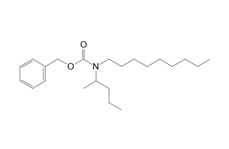 Carbonic acid, monoamide, N-(2-pentyl)-N-nonyl-, benzyl ester