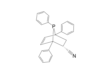 1,4,SYN-7-TRIPHENYL-7-PHOSPHABICYCLO-[2.2.1]-HEPT-5-ENE-2-CARBONITRILE