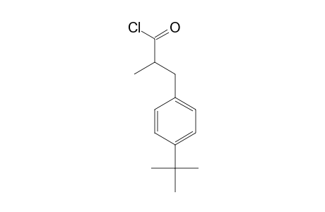 3-(4-(tert-Butyl)phenyl)-2-methyl propanoyl chloride