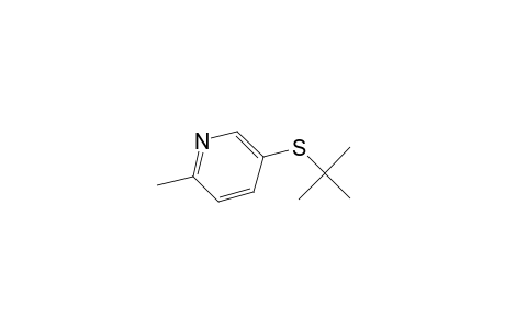 2-Picoline, 5-(tert-butylthio)-