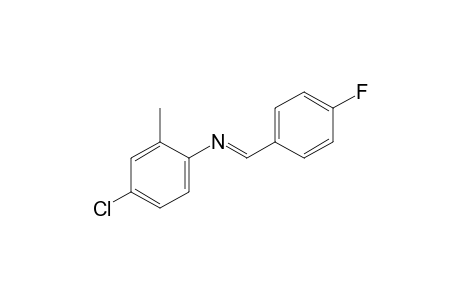 4-chloro-N-(p-fluorobenzylidene)-o-toluidine