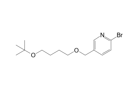 2-Bromanyl-5-[4-[(2-methylpropan-2-yl)oxy]butoxymethyl]pyridine