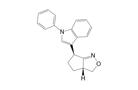 cis-3,3a,4,5,6,7-Hexahydro-6-(N-phenyl-3-indolyl)-3H-cyclopenta[c]isoxazole