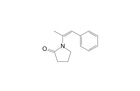 N-(1-Methyl-2-phenylethenyl)-2-pyrrolidinone