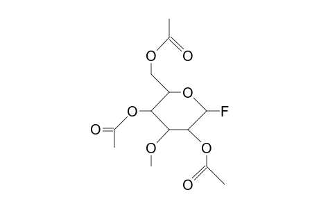 3-O-Methyl-2,4,6-tri-O-acetyl.alpha.-D-glucopyranosyl fluoride