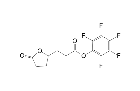 Pentafluorophenyl 3-(5-Oxotetrahydrofuran-2-yl)propanoate