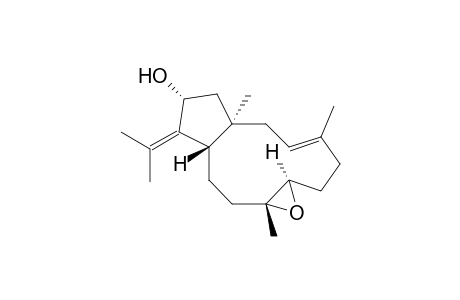 (1R,7R,8R,11S,13R)-7,8-Epoxy-13-hydroxy-dolabella-3,12(18)-diene