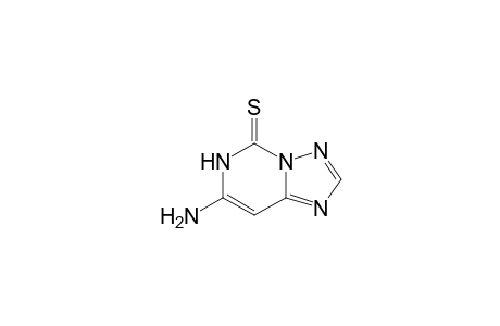 [1,2,4]Triazolo[1,5-c]pyrimidine-5(6H)-thione, 7-amino-
