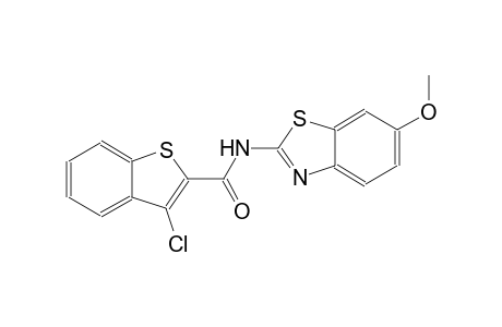benzo[b]thiophene-2-carboxamide, 3-chloro-N-(6-methoxy-2-benzothiazolyl)-