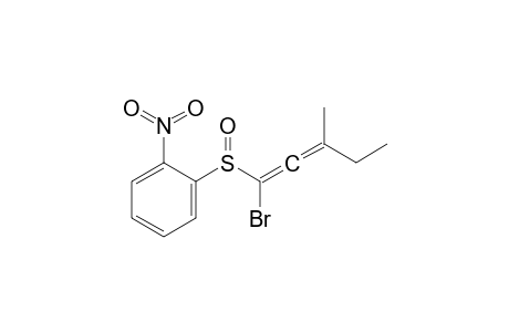 1-Bromo-3-methyl-1-[(2'-nitrobenzene)sulfinyl]-1,2-pentadiene