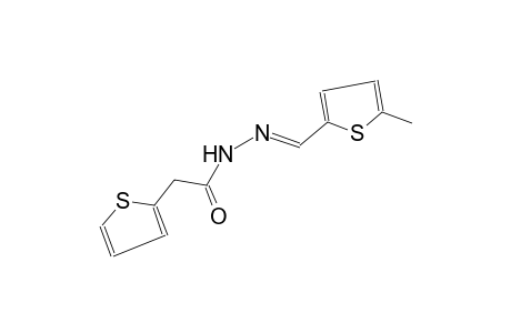 2-thiopheneacetic acid, 2-[(E)-(5-methyl-2-thienyl)methylidene]hydrazide