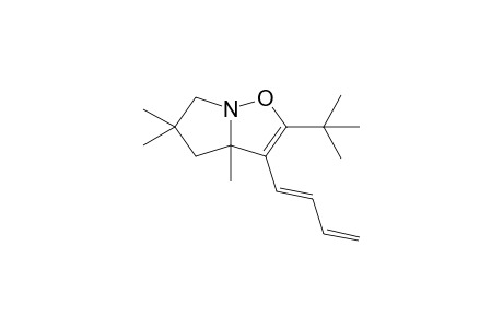 3-[(1E)-buta-1,3-dienyl]-2-tert-butyl-3a,5,5-trimethyl-4,6-dihydropyrrolo[1,2-b]isoxazole
