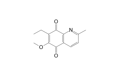 7-Ethyl-6-methoxy-2-methyl-5,8-quinolinedione