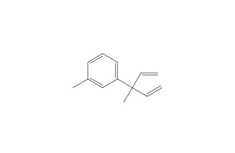 Benzene, 1-(1-ethenyl-1-methyl-2-propenyl)-3-methyl-