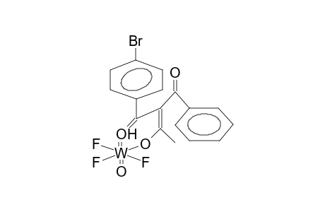 TRIFLUOROOXOTUNGSTENE-2-ACETYLBENZOYL(PARA-BROMOBENZOYL)METHANATECOMPLEX (ISOMER 1)