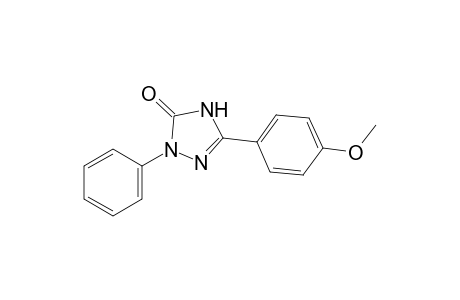3-(p-methoxyphenyl)-1-phenyl-deltasquare-1,2,4-triazolin-5-one