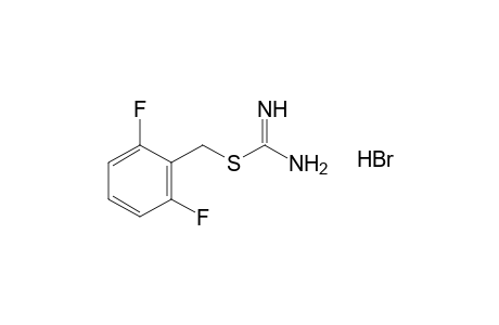 2-(2,6-difluorobenzyl)-2-thiopseudourea, monohydrobromide