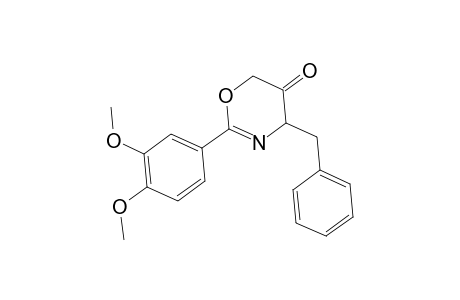 4-Benzyl-2-(3,4-dimethoxyphenyl)-4H-1,3-oxazin-5(6H)-one