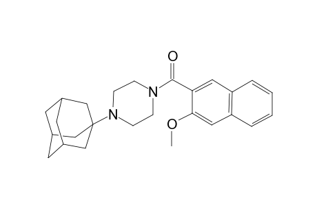 (4-Adamantan-1-yl-piperazin-1-yl)-(3-methoxy-naphthalen-2-yl)-methanone
