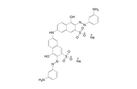 2-Naphthalenesulfonic acid, 7,7'-iminobis[3-[(3-aminophenyl)azo]-4-hydroxy-, disodium salt