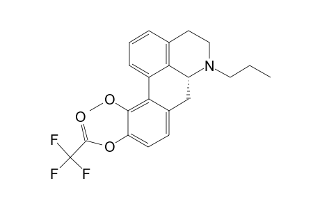 (R)-N-N-Propylnorisoapocodeine, trifluoroacetyl ester